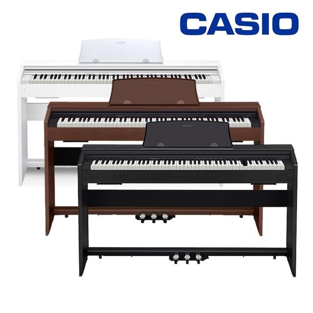 【CASIO 卡西歐】Privia PX-770 88鍵數位鋼琴 電鋼琴(贈耳機/鋼琴保養油/原廠保固18個月)