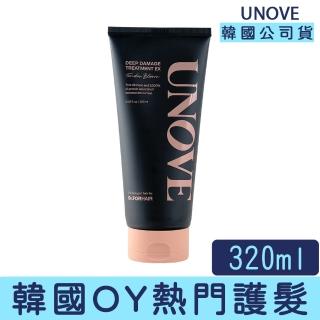 【卡芮亞】unove 韓國深層修護香氛護髮素 320ml(推薦 熱門 護髮 髮膜 清爽 香氛 受損髮)