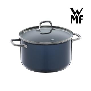 【WMF】Fusiontec Essential高身湯鍋20CM(藏藍色3.7L)