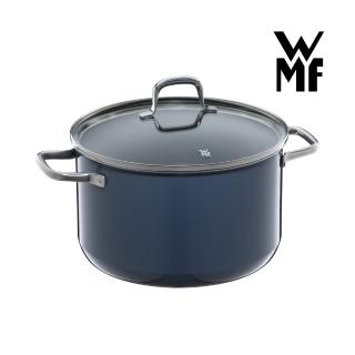 【WMF】Fusiontec Essential高身湯鍋24CM(藏藍色6.4L)
