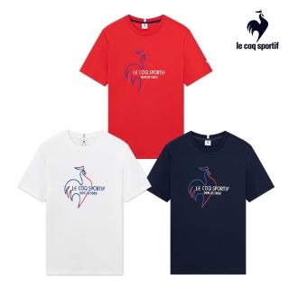 【LE COQ SPORTIF 公雞】休閒經典短袖T恤 男款-3色-LYT21302