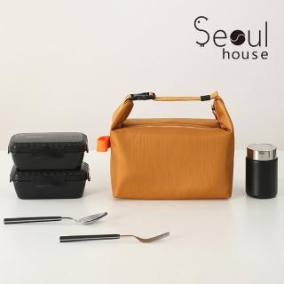 【Seoul house】可折疊大容量保溫保冷袋-便當袋(共三色)