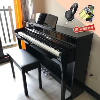 【Yamaha 山葉音樂音樂】CLP735 黑色烤漆 88鍵 數位鋼琴(送手機錄音線/耳機/鋼琴保養油/琴椅/保固一年)