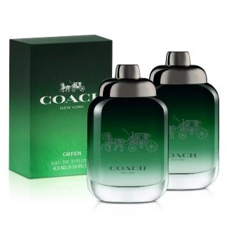 【COACH】組合-時尚都會男性淡香水小香4.5mlX2入(專櫃公司貨)