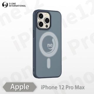 【o-one】Apple iPhone 12 Pro Max O-ONE MAG軍功II磨砂磁吸防摔殼