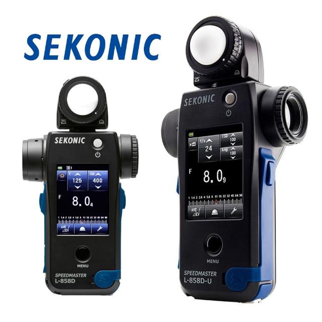 【SEKONIC】L-858D 攝影測光表 數字顯示型(測光錶 入射/反射 兩用 觸控螢幕)