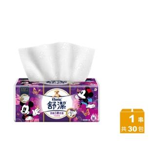 【Kleenex 舒潔】頂級三層舒適竹萃迪士尼抽取衛生紙(90抽×30包)