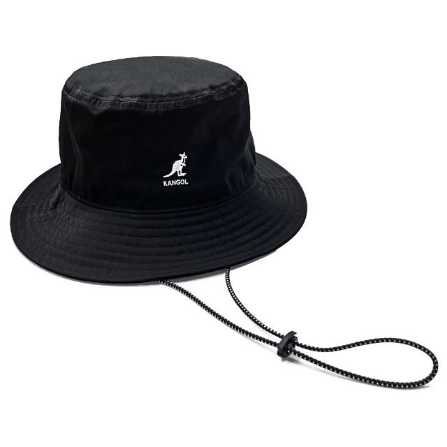【KANGOL】NYLON JUNGLE HAT 漁夫帽(黑色)