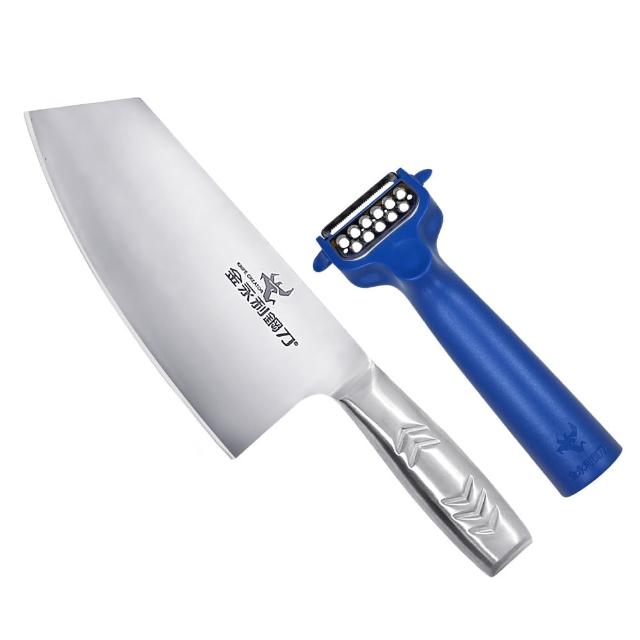 【金永利】買一送一 廚師級B1-2鋼柄切刀/送料理刨刀