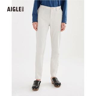 【AIGLE】AG-3P225A138 淺卡其(女 抗UV快乾彈性長褲)