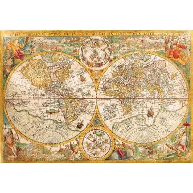 【雷諾瓦】古代世界地圖/2000片/Clementoni