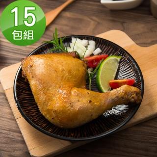 【快樂大廚】日式烤雞腿/糖香桂味煙燻雞腿15隻組