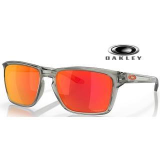【Oakley】奧克利 SYLAS A 亞洲版輕包覆太陽眼鏡 OO9448F 13 透灰框PRIZM水銀鍍膜鏡片 公司貨