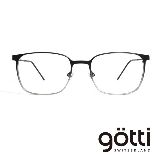 【Gotti】瑞士Gotti Switzerland 經典輕盈方框光學眼鏡(- JEFFRY)