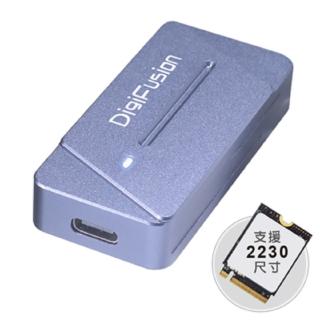 【伽利略】USB3.2 Gen2 30mm M.2雙規 迷你外接盒(M2NVU34)