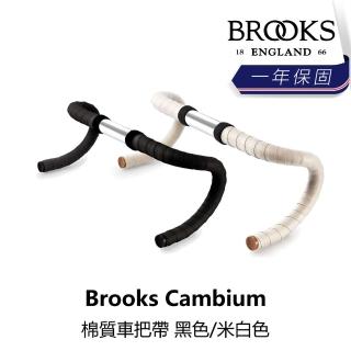 【BROOKS】Cambium 棉質車把帶 黑色/米白色(B1BK-20X-BKCMBN)