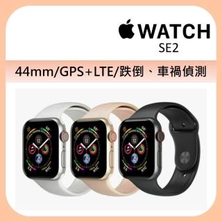 【Apple】Apple Watch SE2 LTE版 44mm(鋁金屬錶殼搭配運動錶帶)