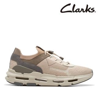 【Clarks】男鞋 NXE Knit 蜂巢狀大底高回彈緩震休閒鞋 運動鞋(CLM76166C)