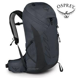【Osprey】Talon 26 輕量化登山背包 男 日蝕灰(健行背包 單車背包 快速移動運動背包)