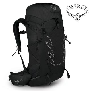 【Osprey】Talon 33 輕量化登山背包 男 消光黑(健行背包 單車背包 快速移動運動背包)