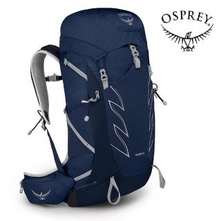 【Osprey】Talon 33 輕量化登山背包 男 陶瓷藍(健行背包 單車背包 快速移動運動背包)