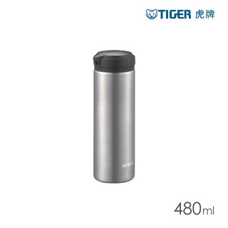 【TIGER 虎牌】超輕量不鏽鋼真空保溫杯 480ml(MEA-A048保溫瓶)