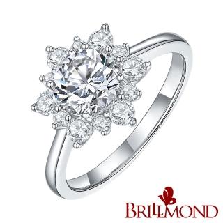 【BRILLMOND JEWELRY】GIA 1克拉 PT950鉑金 香燦鑽戒(H/I1 PT950鉑金台)