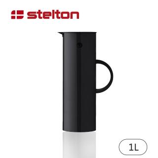 【Stelton】啄木鳥真空保溫壺1L(紅/黑/白/雲朵藍任選)