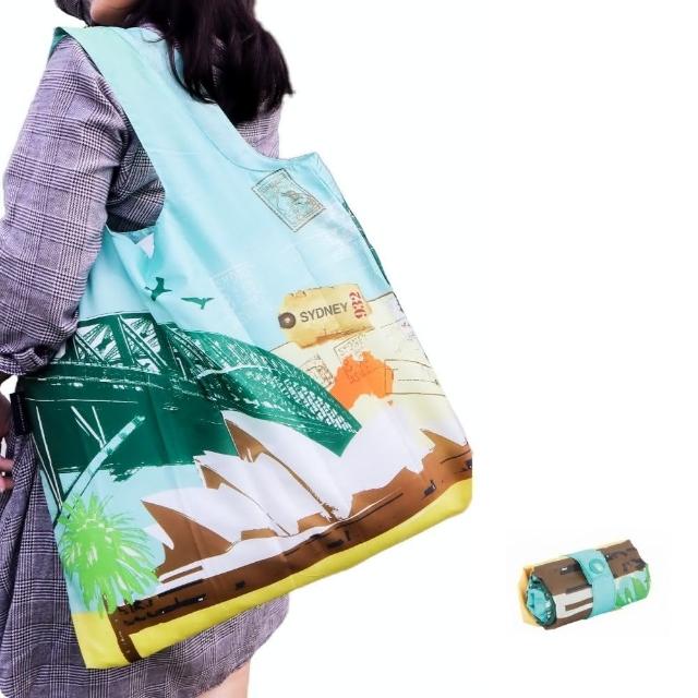 【ENVIROSAX】折疊環保購物袋─旅行 澳洲雪梨
