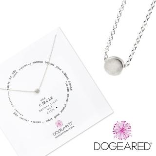 【Dogeared】銀色豆豆 許願項鍊 Circle Necklace(祈願項鍊)