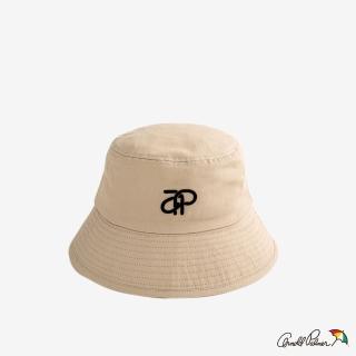【Arnold Palmer 雨傘】配件-小AP漁夫帽(卡其色)