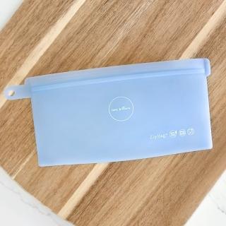 【美國ZipBag易包】白金矽膠密封袋 - 小袋S - 清新藍(超多特色矽密袋2.0版!)