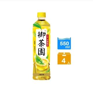 【御茶園】特撰冰釀綠茶550mlx4入/組(新舊包裝隨機出貨)