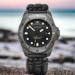 【VICTORINOX 瑞士維氏】DIVE PRO 300米潛水錶 男錶 腕錶 手錶 鈦金屬(VISA-241993)