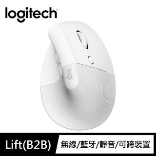 【Logitech 羅技】Lift 無線藍牙滑鼠B2B-珍珠白