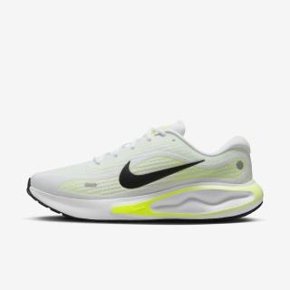 【NIKE 耐吉】Journey Run 男 慢跑鞋 運動 路跑 訓練 緩震 穩固 舒適 螢黃 白(FN0228-700)