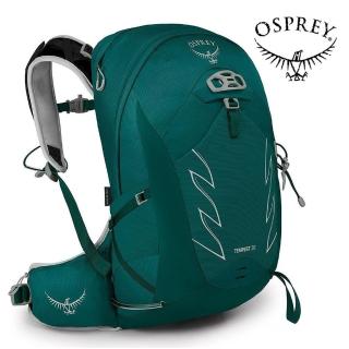 【Osprey】Tempest 20 輕量化登山背包 女 碧玉綠(健行背包 單車背包 快速移動運動背包)