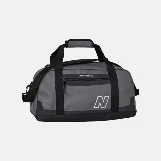 【NEW BALANCE】NB 手提包 健身包 運動包 旅行袋 灰黑 LAB23107CAS