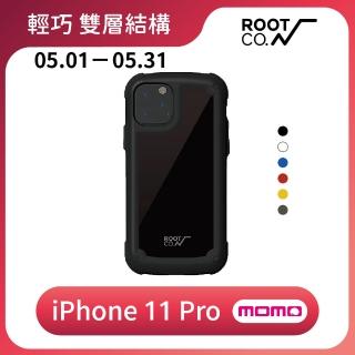 【ROOT CO.】iPhone 11 Pro(Tough & Basic 透明背板軍規防摔手機保護殼 - 共六色)