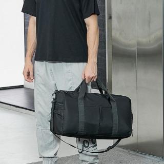 【MoonDy】旅行包 手提行李袋 大容量手提包 斜背旅行袋 大容量行李袋 健身包 運動包 獨立鞋倉 乾溼分離