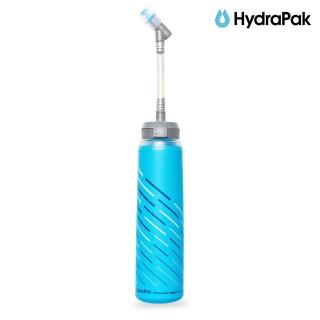 【HydraPak】UltraFlask 500ml 越野輕量軟式水瓶(登山配件、水瓶、水壺、提把水壺)