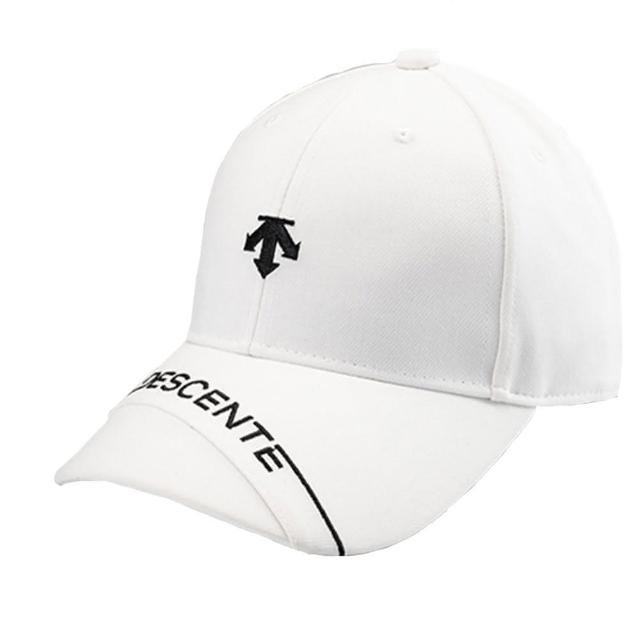 【DESCENTE】GOLF 迪桑特 男士 高爾夫球帽(DGBWJC04T-WH00-F)