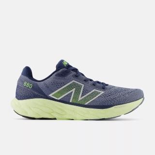 【NEW BALANCE】NB 慢跑鞋 男鞋 運動鞋 緩震 藍綠 M880G14