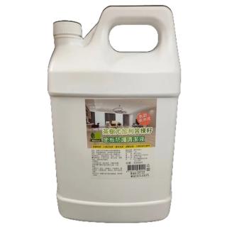 【伍禾】茶樹尤加利苦楝籽地板防護清潔液 4000ml*2桶(加尤加利精油)