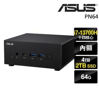 【ASUS 華碩】i7迷你電腦(PN64-E1-S7029AV/i7-13700H/64G/4TB+2TB SSD/W11P)