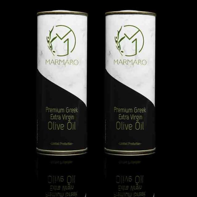 【PALIER】Marmaro 冷壓初榨希臘特級橄欖油500ml–家用料理版2入組(500ML/罐)