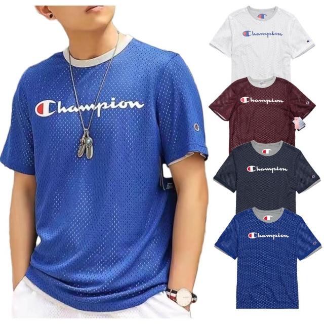 【Champion】冠軍 網眼雙面穿 短袖 運動T恤(美國進口平行輸入)