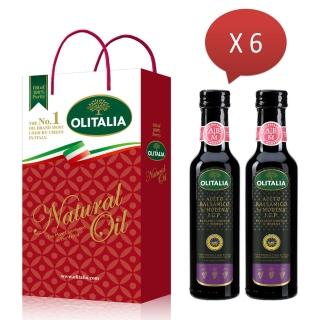 【Olitalia 奧利塔】摩典那巴薩米可醋-禮盒組(250mlx12瓶)