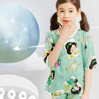 【Mellisse】韓國空運七分袖睡衣舞裝(拉丁公主)