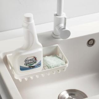 肥皂瀝水架 2入 牙膏收納架 免打孔置物架(浴室瀝水架 菜瓜布架 肥皂架 廚房瀝水)